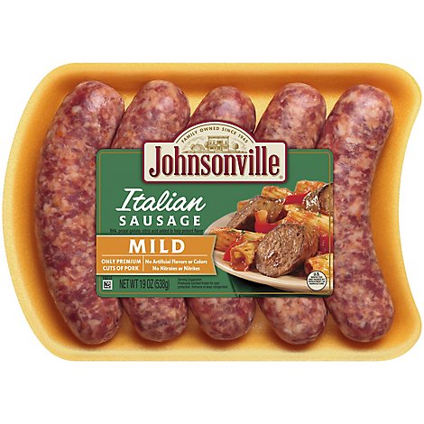 Johnsonville Italian Sausage Mild - 19 Oz.