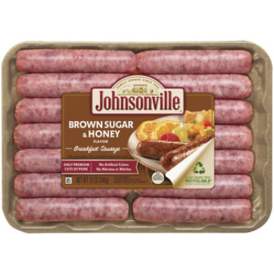 Johnsonville Breakfast Sausage Links Brown Sugar & Honey 14 Links - 12 Oz - Image 1