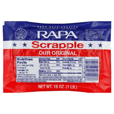 Rapa Scrapple Our Original - 16 Oz - Image 1