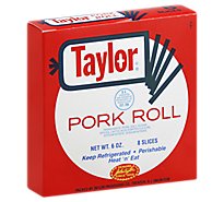 Taylor Pork Roll Thin Sliced - 6 Oz