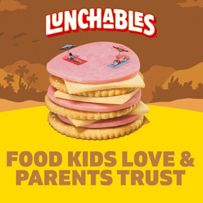 Lunchables Ham & Swiss Cheese Snack Kit with Crackers Tray - 3.2 Oz - Image 5