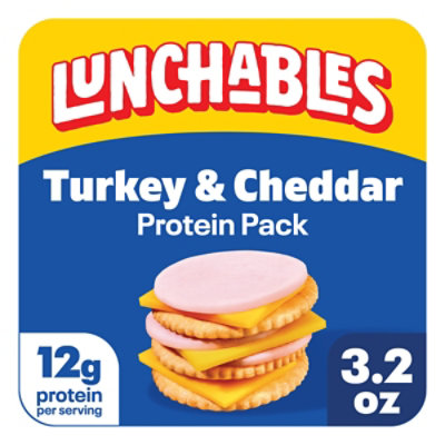 Lunchables Turkey and Cheddar Cracker Stackers
