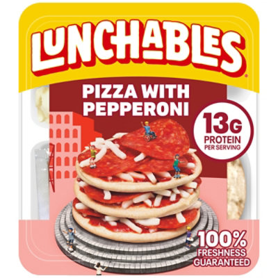 Lunchables Pizza with Pepperoni Snack Kit Tray - 4.3 Oz - Image 1