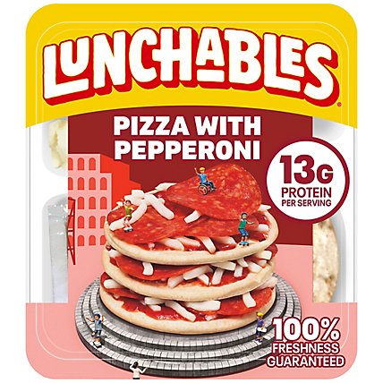 Lunchables Pizza with Pepperoni Snack Kit Tray - 4.3 Oz - Image 1
