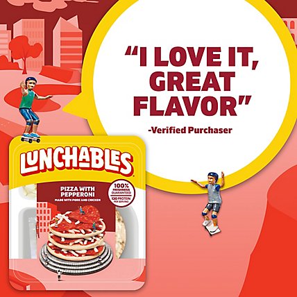 Lunchables Pizza with Pepperoni Snack Kit Tray - 4.3 Oz - Image 7