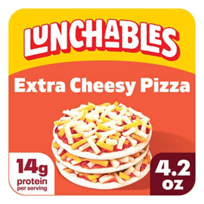 Lunchables Extra Cheesy Pizza Tray