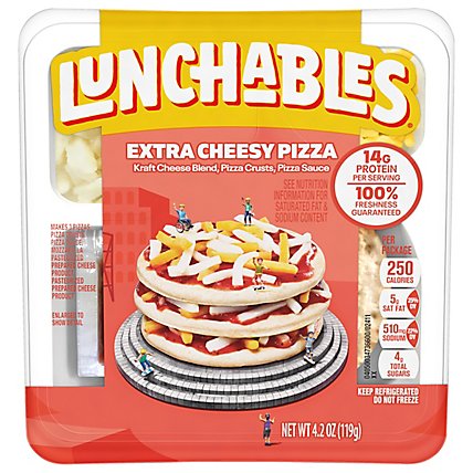 Lunchables Lunch Combinations Pizza Extra Cheesy Free Kabob Ulator - 4.2 Oz - Image 3