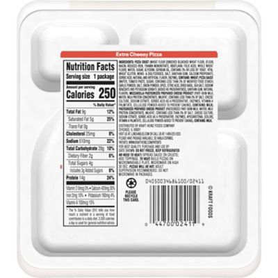 Lunchables Extra Cheesy Pizza - 4.2 Oz Tray - Image 7