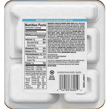 Oscar Mayer Lunchables Turkery & American Cracker Stackers - 3.4 Oz. - Image 6