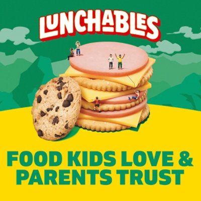 Lunchables Light Bologna & American Cracker Stackers with Chocolate Chip Cookies - 3.1 Oz - Image 6