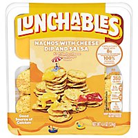 Lunchables Lunch Combinations Nachos Cheese Dip & Salsa - 4.4 Oz