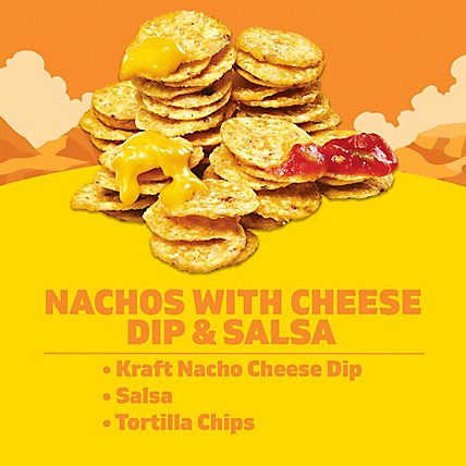 Lunchables Lunch Combinations Nachos Cheese Dip & Salsa - 4.4 Oz - Image 2