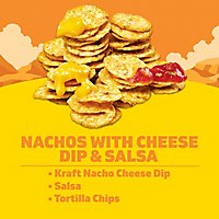 Lunchables Nachos Cheese Dip & Salsa Snack Kit Tray - 4.4 Oz - Image 2