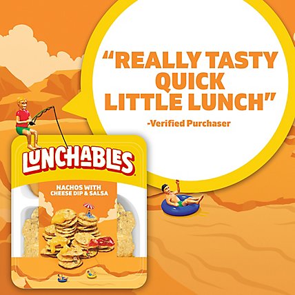 Lunchables Lunch Combinations Nachos Cheese Dip & Salsa - 4.4 Oz - Image 4