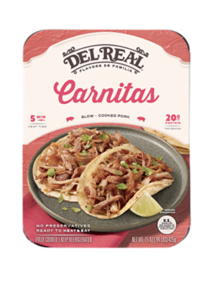 Del Real Foods Pork Slow Cooked Carnitas - 16 Oz - Image 2