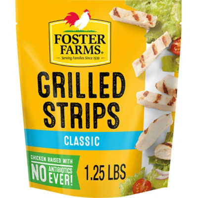 Foster Farms Chicken Breast Strips Grilled - 20 Oz - Image 2