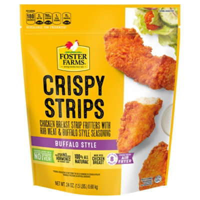 Foster Farms Chicken Strips Buffalo Style Hot - 24 Oz - Image 3