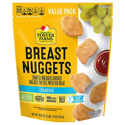 Foster Farms Chicken Breast Nuggets - 33.6 Oz - Image 3