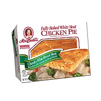 Mrs. Budds Fully Baked White Meat Chicken Pie With Broccoli Carrots And Pearl Onions - 36 Oz. - Image 1
