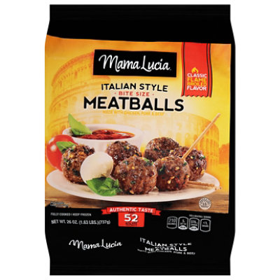 Mama Lucia Meatballs Cocktail Size Italian Style - 38.4 Oz - Image 3