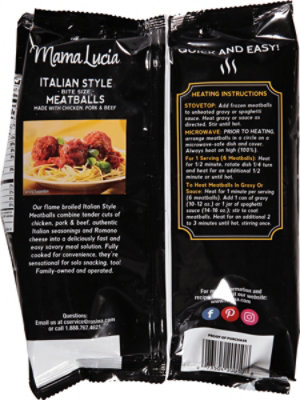 Mama Lucia Meatballs Cocktail Size Italian Style - 38.4 Oz - Image 6