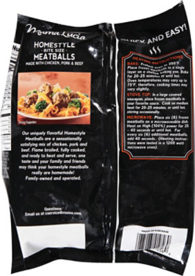 Mama Lucia Meatballs Cocktail Size Homestyle - 26 Oz - Image 6