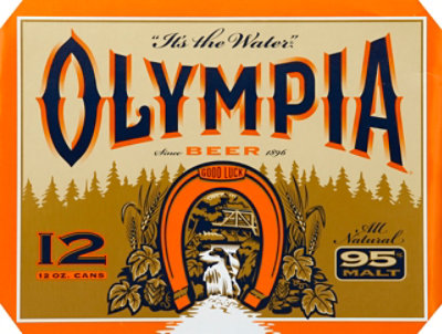 Olympia Beer Cans - 12-12 Fl. Oz. - Image 3