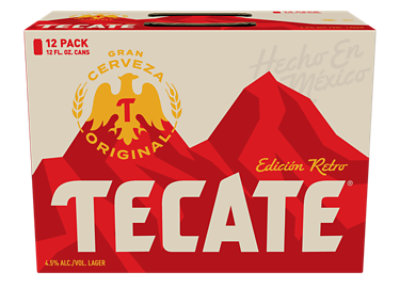 Tecate Original Mexican Lager Beer Cans - 12-12 Fl. Oz. - Image 3