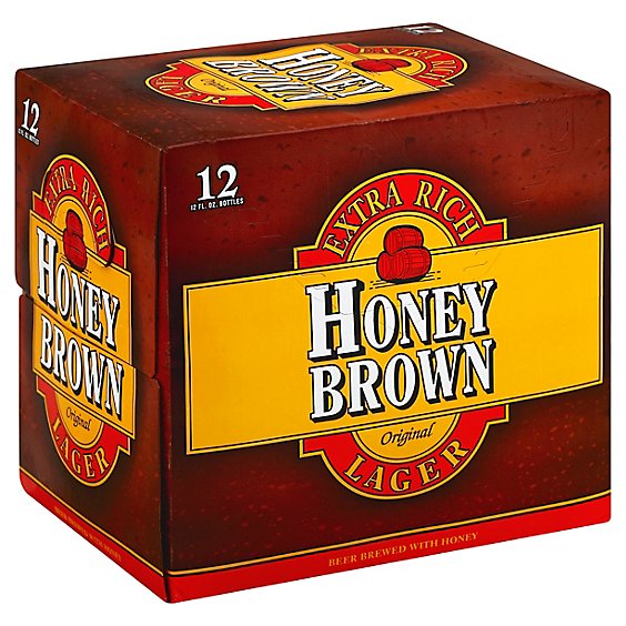 Dundee Honey Brown Dundees Honey Brown Lager Bottles - 12-12 Fl. Oz.