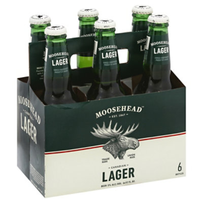 Moosehead Canadian Beer Bottles - 6-12 Fl. Oz. - Safeway