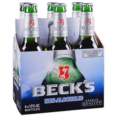 Becks Beer Non-Alcoholic Bottles - 6-12 Fl. Oz. - Image 2