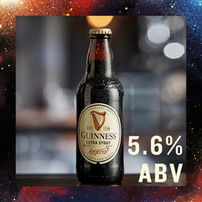 Guinness Extra Stout Beer 5.6% ABV Bottles - 6-11.2 Oz - Image 5