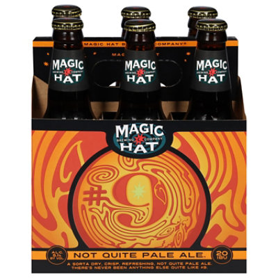 Magic Hat Not Quite Pale Ale Beer Bottles - 6-12 Fl. Oz. - Image 3