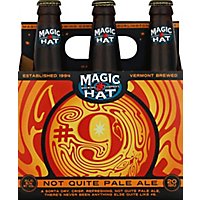 Magic Hat Not Quite Pale Ale Beer Bottles - 6-12 Fl. Oz. - Image 2
