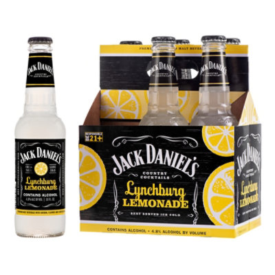 Jack Daniel's Country Cocktails Lynchburg Lemonade In Bottles -  6-10 Oz - Image 1