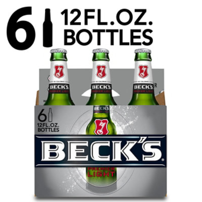 Beck's Premier Light Beer In Bottles - 6-12 Fl. Oz. - Image 1