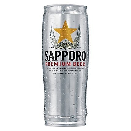 Sapporo Beer Premium - 22 Oz - Image 1