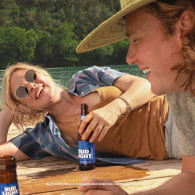 Bud Light American Lager Beer in Bottles - 24 - 12 Fl. Oz. - Image 5