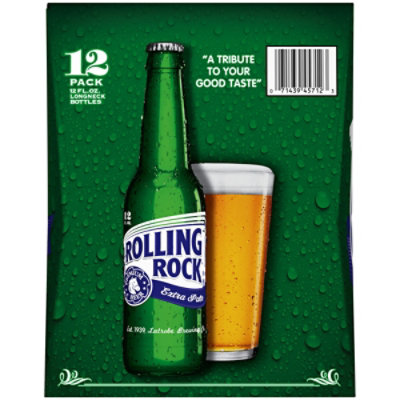 Rolling Rock Extra Pale Beer Bottles - 12-12 Fl. Oz. - Image 4