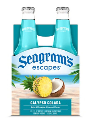 Seagram's Escapes Calypso Colada Bottles - 4-11.2 Oz - Image 4