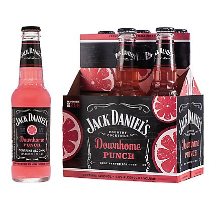 Jack Daniels Cocktails Downhome Punch Country Bottles - 6-10 Fl. Oz. - Image 2