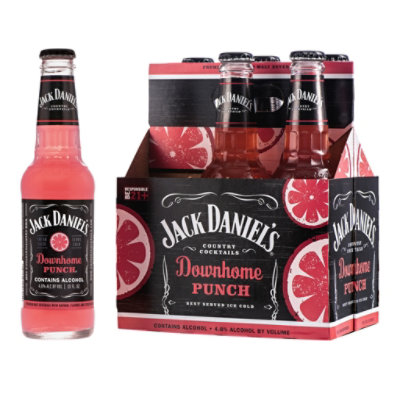 Jack Daniels Cocktails Downhome Punch Country Bottles - 6-10 Fl. Oz.