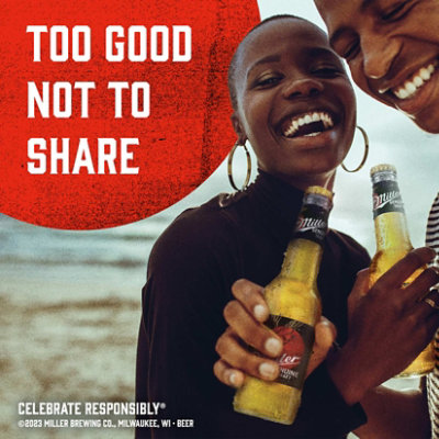 Miller Genuine Draft American Style Lager Beer 4.7% ABV Cans - 24-12 Fl. Oz. - Image 4