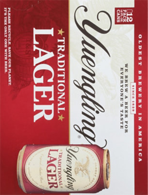 Yuengling Lager Beer Cans - 12-12 Fl. Oz. - Image 4