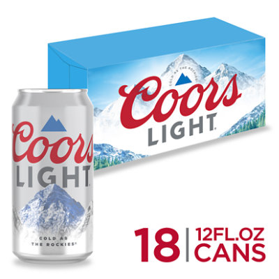 Light Beer American Light Lager ABV Cans - 18-12 Fl. Oz. - Randalls
