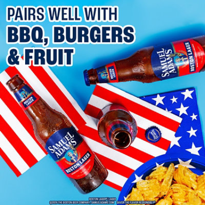 Samuel Adams Beer Boston Lager Bottles - 12-12 Fl. Oz. - Image 5