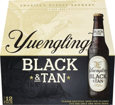 Yuengling Original Black & Tan Beer Bottles - 12-12 Fl. Oz. - Image 4