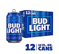 Bud Light Beer Cans - 12-12 Fl. Oz.