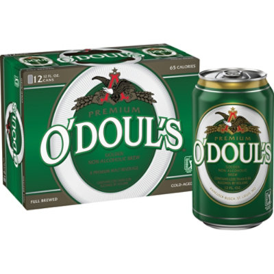 O'Doul's Premium Golden Non Alcoholic Brew Cans - 12-12 Fl. Oz. - Image 1