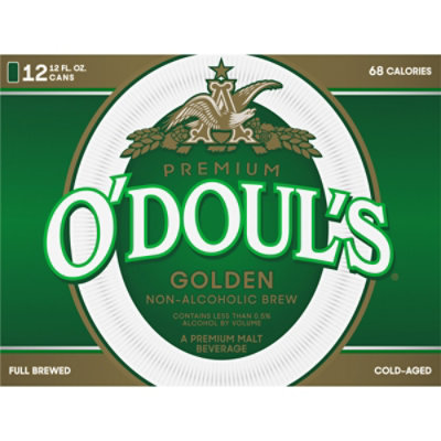 O'Doul's Premium Golden Non Alcoholic Brew Cans - 12-12 Fl. Oz. - Image 4